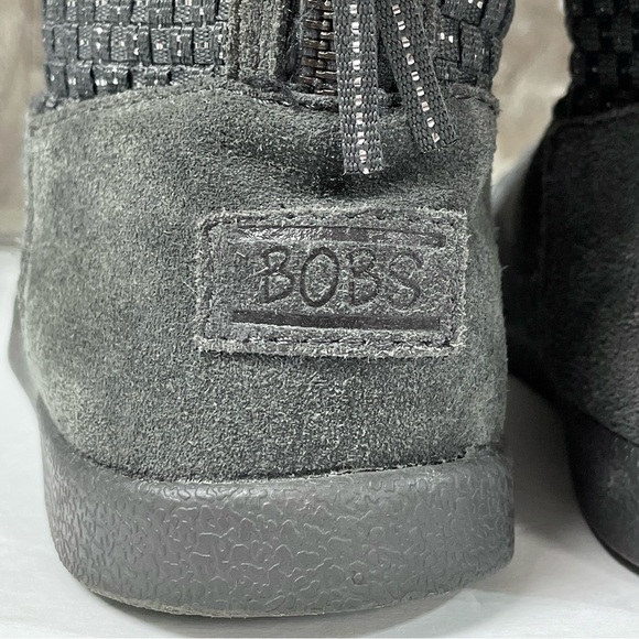 Bobs From Skechers Earthwise Groupie Gray Boots Size 8.5 - Picture 8 of 10